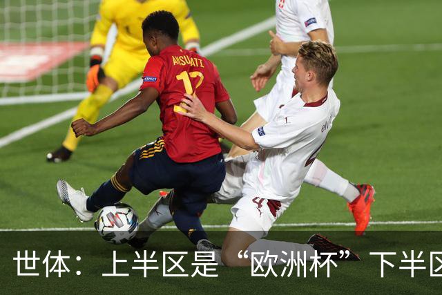 世体：上半区是“欧洲杯”下半区是“美洲杯”，英阿大战太迷人
